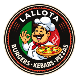 Lallota Pizzeria and Kebab logo.